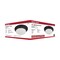 Nuvo 25W Flush Mount Twist & Lock Fixture, LED 14 in. Matte Black Finish Frosted Glass 62/689 - alternate 2